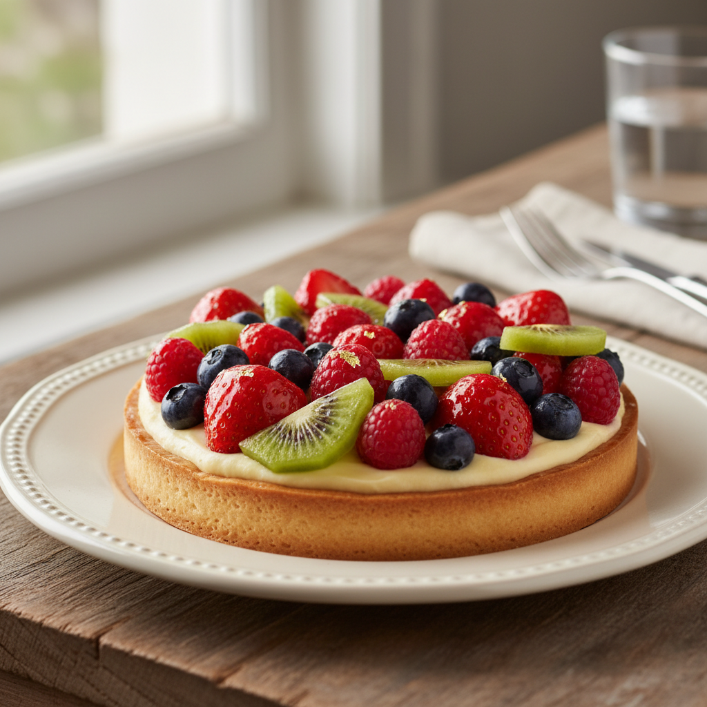 Fresh fruit tart
