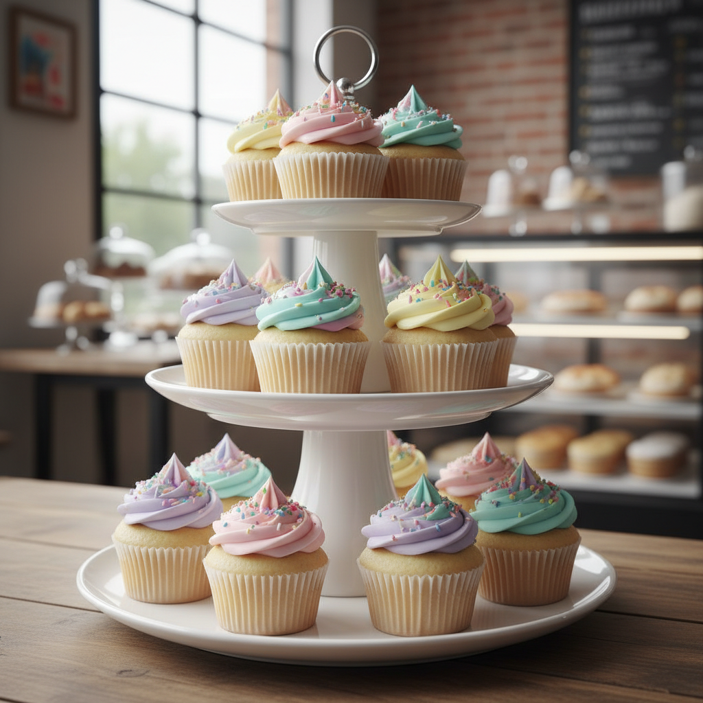 Frosted cupcakes