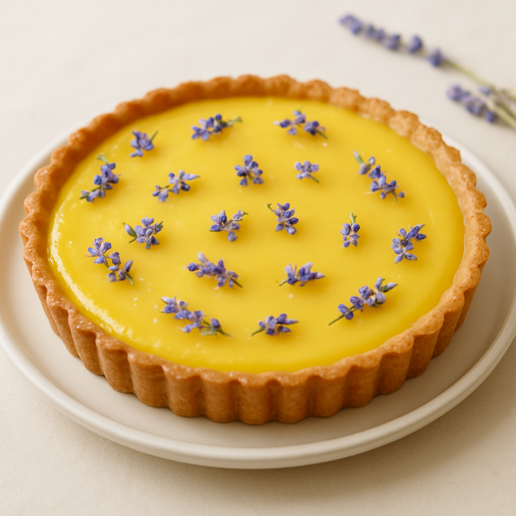 The secret behind our lemon & lavender cake